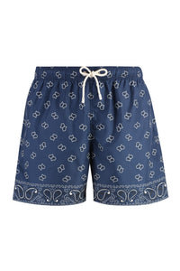 Printed swim shorts